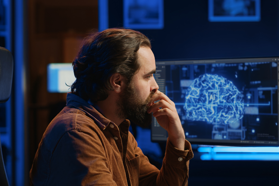 Нейроспециалист задумался над проблемой