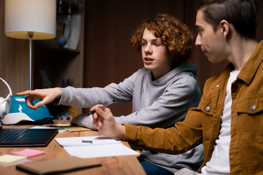 Мужчины проводят тест-дизайн