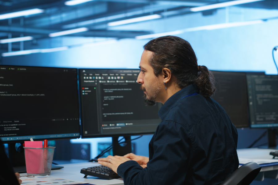 Мужчина изучает ограничения Prometheus