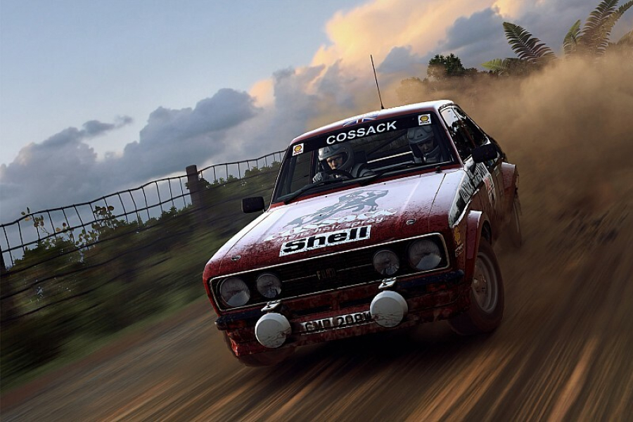 Кадр из игры Dirt Rally VR