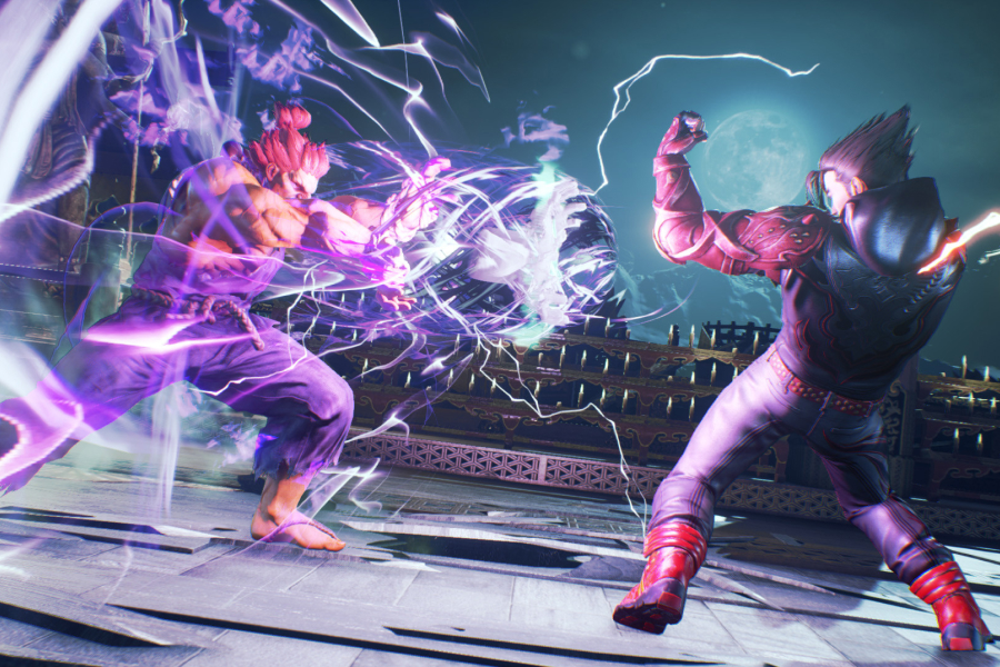 Скрин из игры Tekken 7